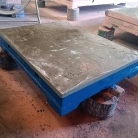 国晟加工铸铁测量平台刮研装配平板性能稳定