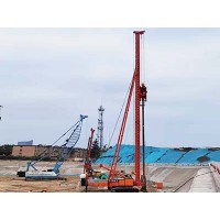 黑龙江长螺旋桩机_河北鼎峰工程公司制造26米长螺旋钻机