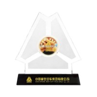 山东企业招标纪念牌，公司周年纪念盘，代理商大会贵宾礼品定做