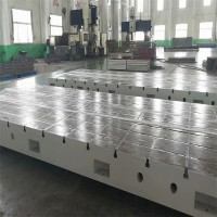 国晟定制大型铸铁平板测量划线平台结构稳定