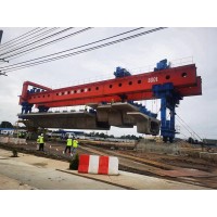黑龙江大庆节段拼架桥机厂家为您介绍新型双线悬臂式架桥机