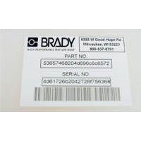 BRADY B-489 超强粘胶标签