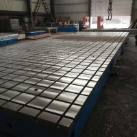 焊接铸铁平台 北重企业是生产装配铸铁平台厂家 铸铁工作台技术要求 材质灰口铸铁