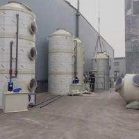 酸雾脱硫装置不锈钢喷淋塔净化空气废气多层净化处理设备pp喷淋塔