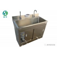 304不锈钢洗手池双层制作洗手台