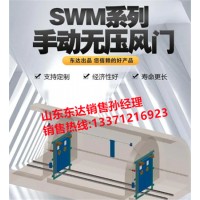 东达机电SWM型煤矿用对开式电液动无压风门 防夹人功能 可定制开窗