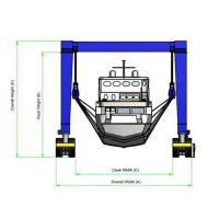 河北秦皇岛游艇轮胎吊厂家游艇轮胎吊结构组成特点