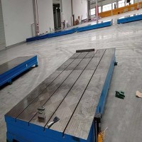 国晟生产铸铁检测平板研磨测量平台做工精细