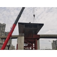 黑龙江牡丹江钢箱梁出租厂家跨海钢箱梁梁架设