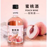 百未草蜜桃酒配制酒微醺少女酒OEM/ODM定制贴牌代加工上海