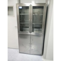 不锈钢制品SUS304不锈钢四门器械柜不锈钢储物柜可定制