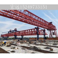 广东韶关180吨铁路架桥机施工厂家 100吨T梁架设注意问题