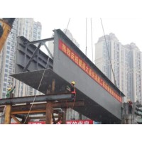 钢箱梁施工案例   桥梁顶推施工