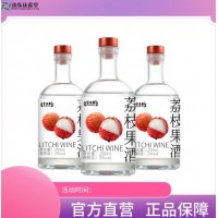 百未草荔枝果酒OEM代加工贴牌低度微醺轻甜露酒生产厂家整箱批发