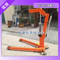 350kg悬臂小吊车具有三个空位可调节龙海起重工具