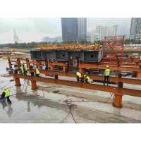 黑龙江牡丹江钢箱梁出租厂家跨海钢箱梁梁架设