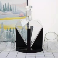 河间华企高硼硅玻璃酒瓶十二生肖酒瓶高档酒瓶异形玻璃工艺酒瓶