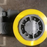 东达 L30罐笼滚轮罐耳 箕斗提升缓冲轮采用优质聚氨酯轮皮