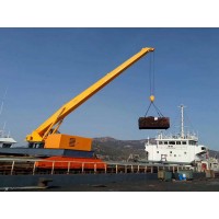 湖南岳阳船用起重机公司渔船吊的结构设计
