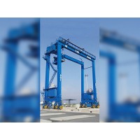 安徽安庆港机制造厂家轮胎式集装箱门式起重机性能安全可靠