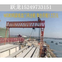 浙江衢州龙门吊施工厂家 正确使用龙门吊检修检测仪器