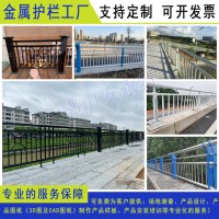 河涌养护铁艺栏杆海口河道桥梁安全防护栏陵水人行横道防撞栅栏