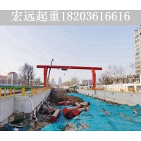 龙门吊操作使用过程 福建福州出租50吨龙门吊价格
