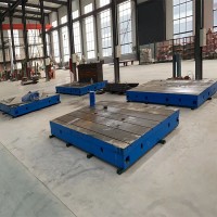 国晟供应铸铁平板钳工工装平台机床增高工作台品质保证