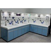 高分子胃肠镜清洗中心8槽医用清洗机 一体化设计微电脑控制系统