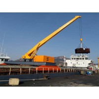 山东枣庄船用起重机公司船尾吊结构稳固