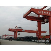 天津集装箱门式起重机厂家轨道集装箱精准控制
