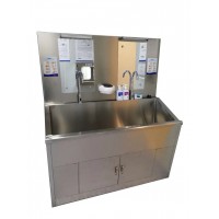 新瑞不锈钢洗手池一体化无焊缝耐用 厂家直销支持定制