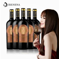 IRENENA红酒温碧霞自创品牌进口智利葡萄酒美娜干红750ml