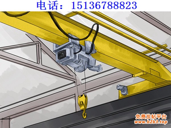 单梁吊钩行车价格 - 副本