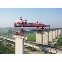 架桥机架梁施工方案中的工程布置和施工流程是怎样设计的？