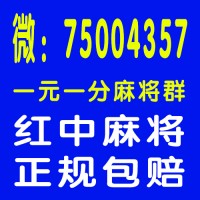 解说玩法找一个一元一分上下分模式的红中麻将