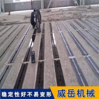供应沈阳T型槽地轨/铸铁划线平台厂家