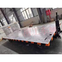 6吨铝花板牵引平板拖车