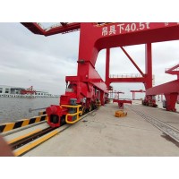 安徽亳州集装箱门式起重机厂家轨道结构稳固