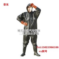 棉连体蒸汽堵漏服耐高温连体服 带压堵漏施工用