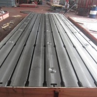 铸铁测量平板铆焊T型槽平台国晟机械按时发货
