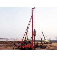新疆长螺旋钻机|鼎峰工程机械定制15米长螺旋钻机