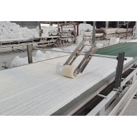 电厂高温设备保温平铺、补偿 硅酸铝陶瓷纤维棉双面针刺毯