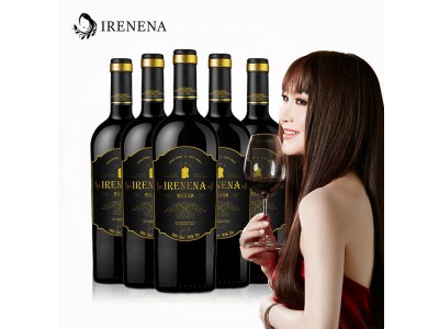 IRENENA红酒温碧霞自创品牌国产干红葡萄酒贺兰山东麓产区