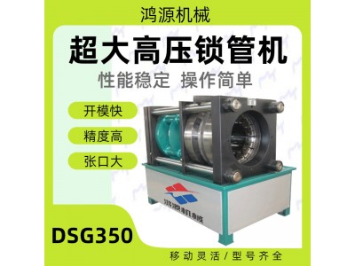 DSG—350型内胀外压机锁管机锁母机型号齐全胶管扣压