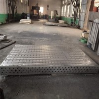 河北北重厂家生产加工三坐标平板 高强度铸铁灰口检验平板 耐磨性能好 划线铸铁平板