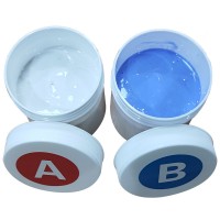 腻子型手捏硅胶 AB双组份牙模硅胶 颜色性能可定制室温硫化硅橡胶