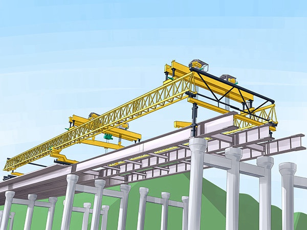 钢箱梁架桥机 (2)