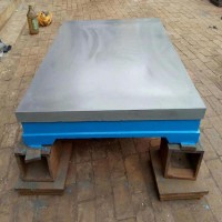 河北北重厂家制造铆焊平台可以承受高温的煅烧 铸铁铆焊平板精度 HT200铸铁铆焊平台