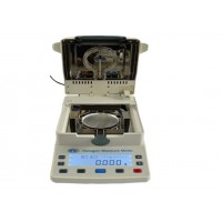 江浙石墨原料卤素水分测定仪XY100W  木炭粉水分测试仪